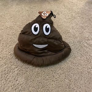 Poop emoji hat